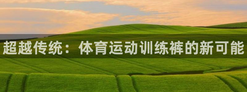 杏悦体育代理：超越传统：体育运动训练裤的新可能